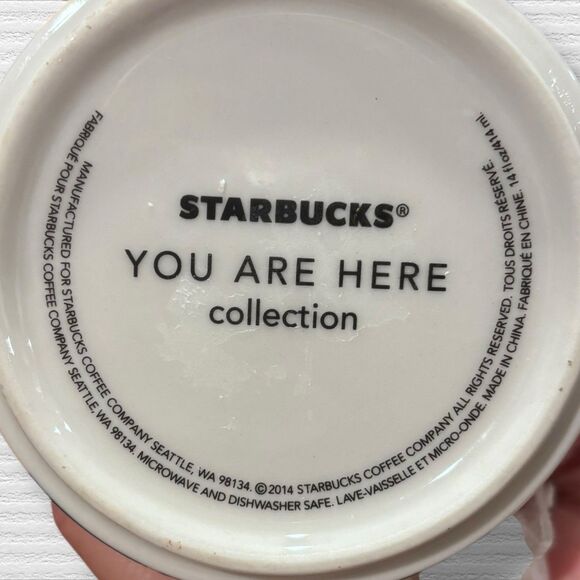 Starbucks NEW YORK You Are Here Collection Coffee Mug Cup 2012 - Picture 5 of 5
